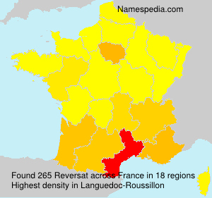 Surname Reversat in France Surname Reversat in France