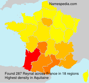 Surname Reynal in France Surname Reynal in France