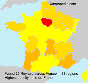 Surname Reynald in France Surname Reynald in France