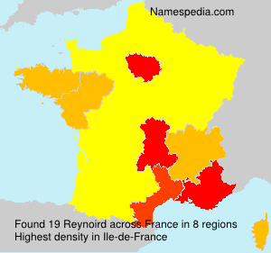 Surname Reynoird in France Surname Reynoird in France