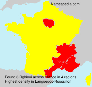 Surname Rghioui in France Surname Rghioui in France