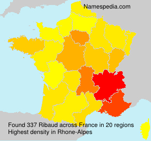 Surname Ribaud in France Surname Ribaud in France