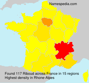 Surname Riboud in France Surname Riboud in France