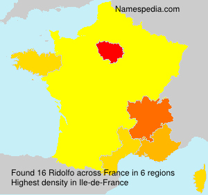 Surname Ridolfo in France Surname Ridolfo in France