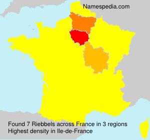 Surname Riebbels in France Surname Riebbels in France