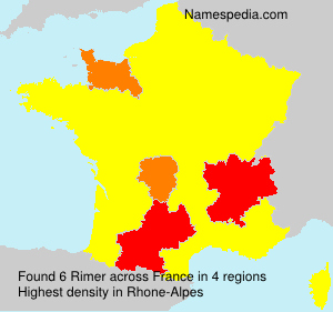 Surname Rimer in France Surname Rimer in France