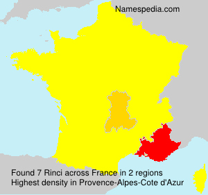 Surname Rinci in France Surname Rinci in France