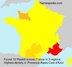 Surname Ripaldi in France Surname Ripaldi in France