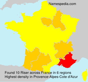Surname Riser in France Surname Riser in France