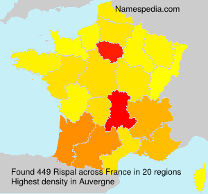 Surname Rispal in France Surname Rispal in France