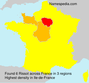 Surname Rissot in France Surname Rissot in France