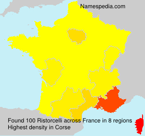 Surname Ristorcelli in France Surname Ristorcelli in France