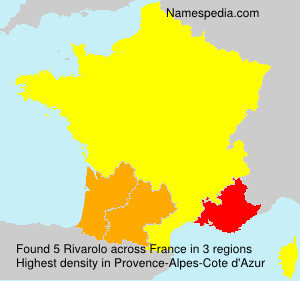 Surname Rivarolo in France Surname Rivarolo in France