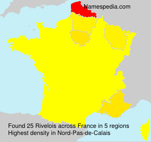 Surname Rivelois in France Surname Rivelois in France