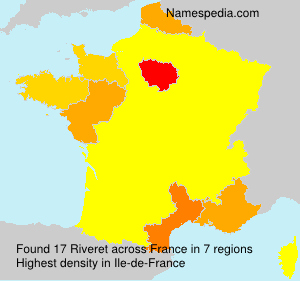 Surname Riveret in France Surname Riveret in France