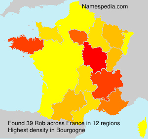 Surname Rob in France Surname Rob in France