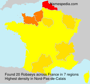 Surname Robaeys in France Surname Robaeys in France