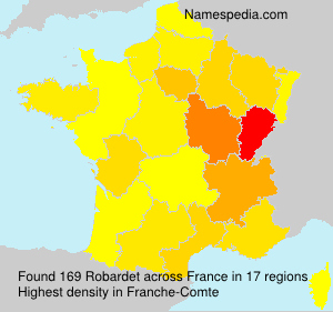 Surname Robardet in France Surname Robardet in France