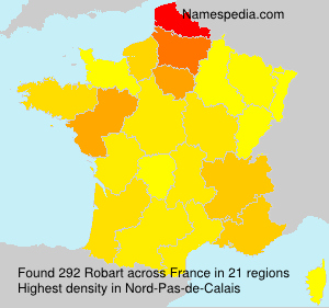 Surname Robart in France Surname Robart in France