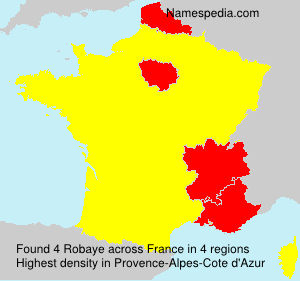 Surname Robaye in France Surname Robaye in France