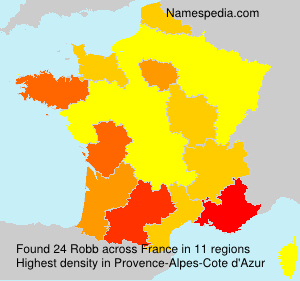 Surname Robb in France Surname Robb in France