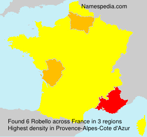Surname Robello in France Surname Robello in France