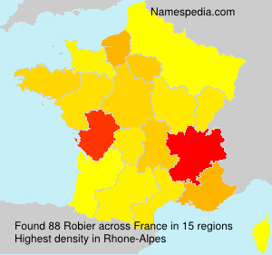 Surname Robier in France Surname Robier in France