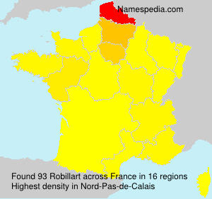 Surname Robillart in France Surname Robillart in France