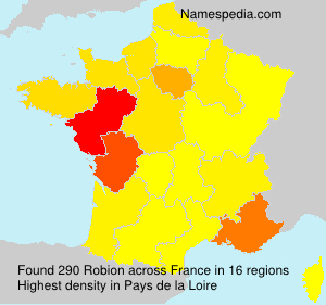 Surname Robion in France Surname Robion in France