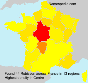 Surname Robisson in France Surname Robisson in France