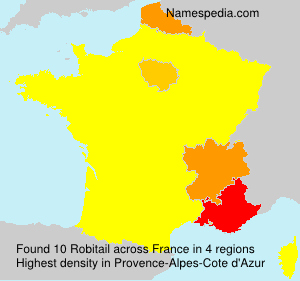 Surname Robitail in France Surname Robitail in France