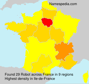 Surname Robot in France Surname Robot in France