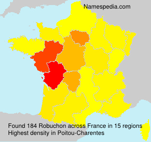 Surname Robuchon in France Surname Robuchon in France