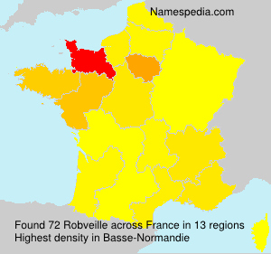 Surname Robveille in France Surname Robveille in France