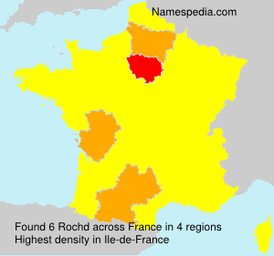 Surname Rochd in France Surname Rochd in France