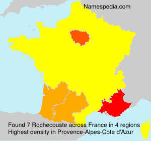Surname Rochecouste in France Surname Rochecouste in France