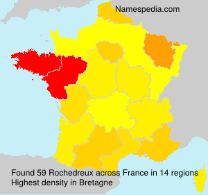 Surname Rochedreux in France Surname Rochedreux in France