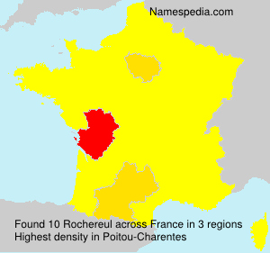 Surname Rochereul in France Surname Rochereul in France