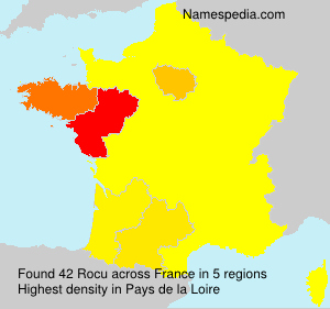 Surname Rocu in France Surname Rocu in France