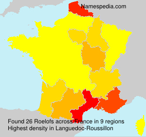 Surname Roelofs in France Surname Roelofs in France