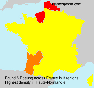Surname Roeung in France Surname Roeung in France
