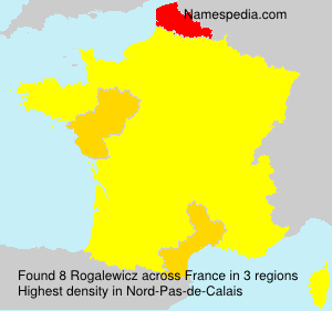 Surname Rogalewicz in France Surname Rogalewicz in France