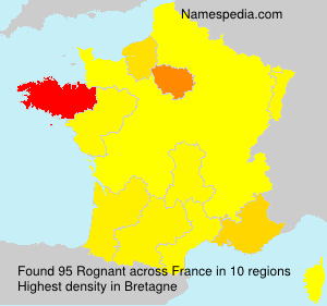 Surname Rognant in France Surname Rognant in France
