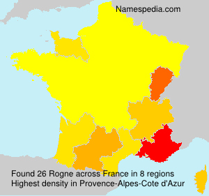 Surname Rogne in France Surname Rogne in France