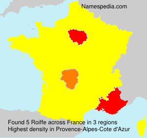 Surname Roiffe in France Surname Roiffe in France
