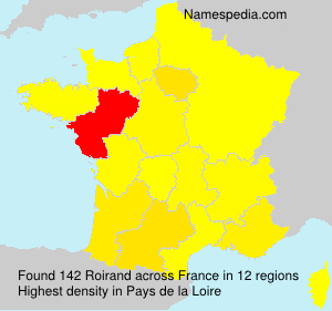 Surname Roirand in France Surname Roirand in France