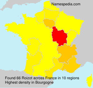 Surname Roizot in France Surname Roizot in France