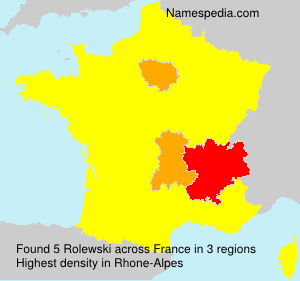 Surname Rolewski in France Surname Rolewski in France