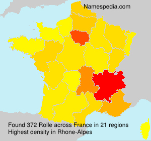 Surname Rolle in France Surname Rolle in France