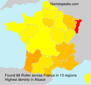 Surname Roller in France Surname Roller in France